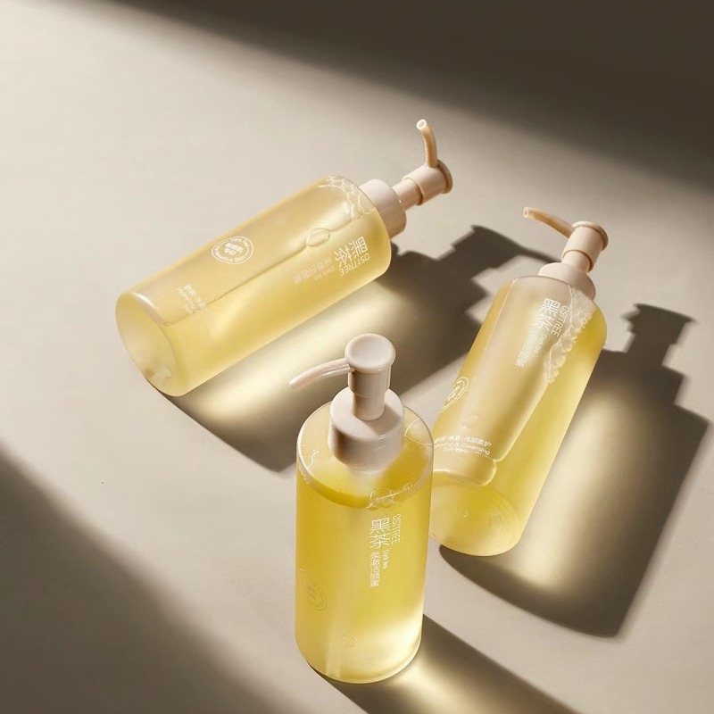 150ml~350ml transparent lotion bottle travel bottle pet cleansing oil lotion plastic bottle cleansing honey bottle
