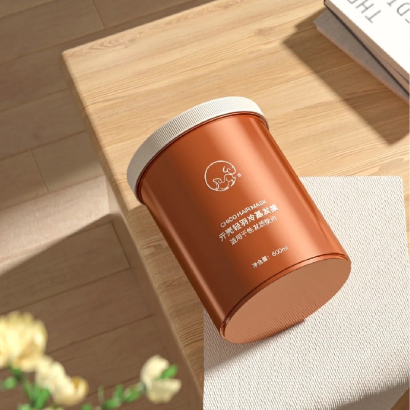 1000ML large capacity jar pet hair mask scrub styling gel cosmetic jar plastic packaging jar