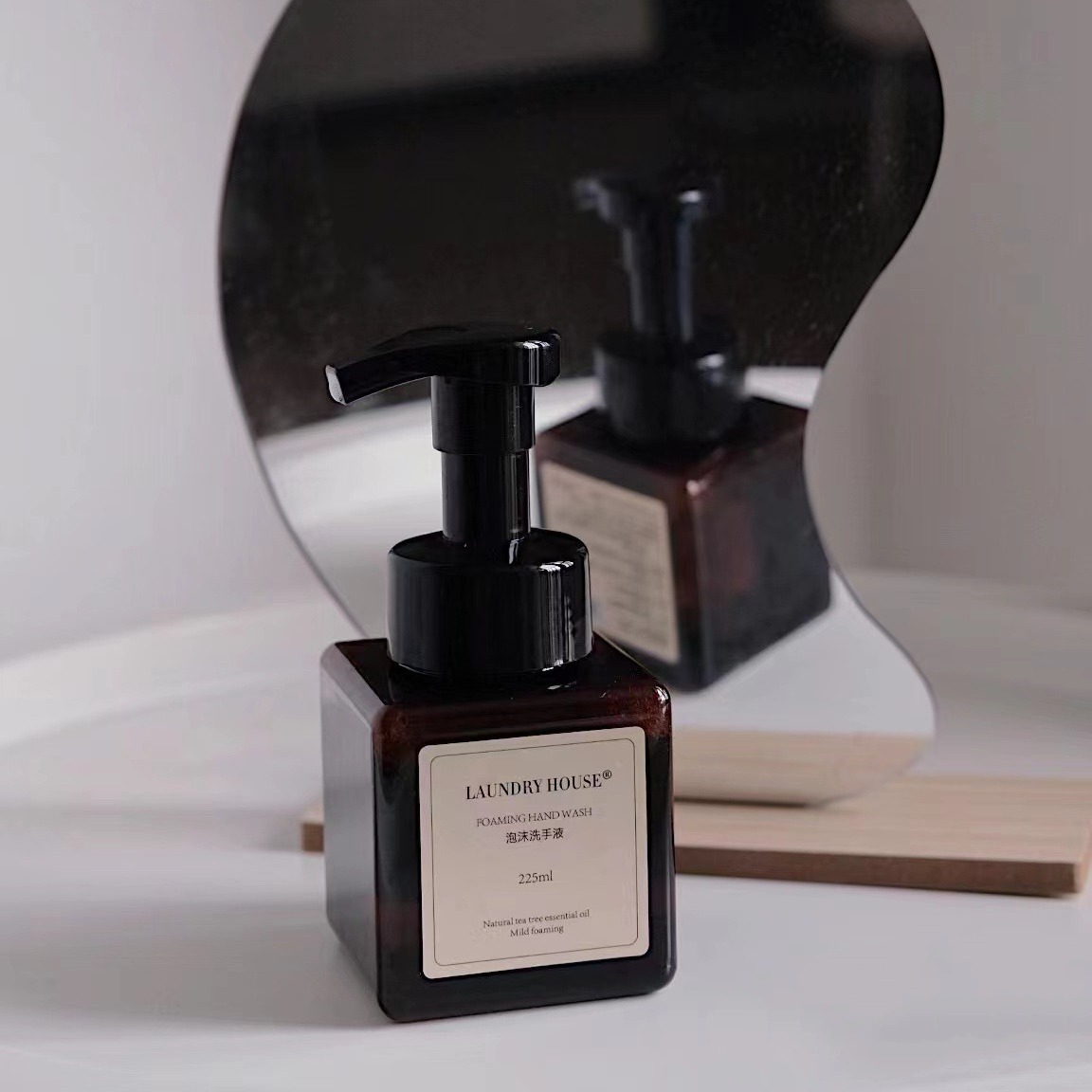 300ml 400ml 500ml PETG Square Foam Soap Bottles