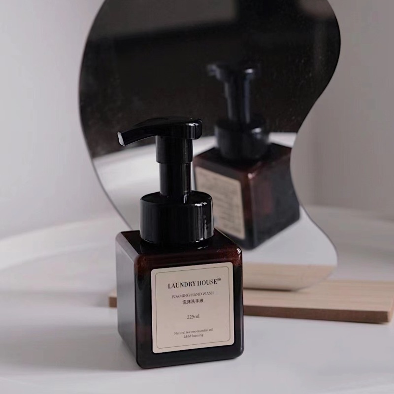 300ml 400ml 500ml PETG Square Foam Soap Bottles