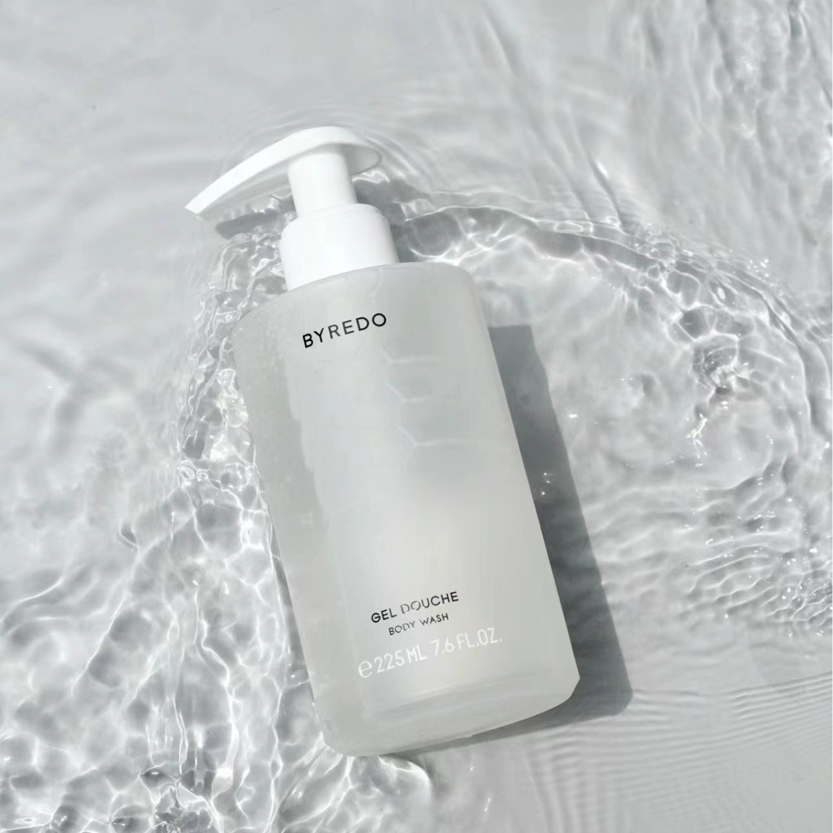 300ml Transparent Frosted Cylinder PET Pump Bottle