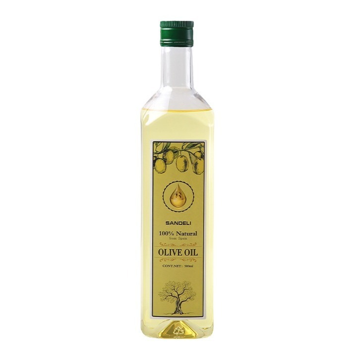 Manufacturers wholesale thickened square plastic oil bottle metal screw cap olive oil camellia oil walnut oil packaging plastic bottle