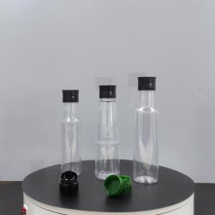 Thickened round custom plastic oil bottle camellia oil vinaigrette white wine health wine soy sauce vinegar seasoning bottle