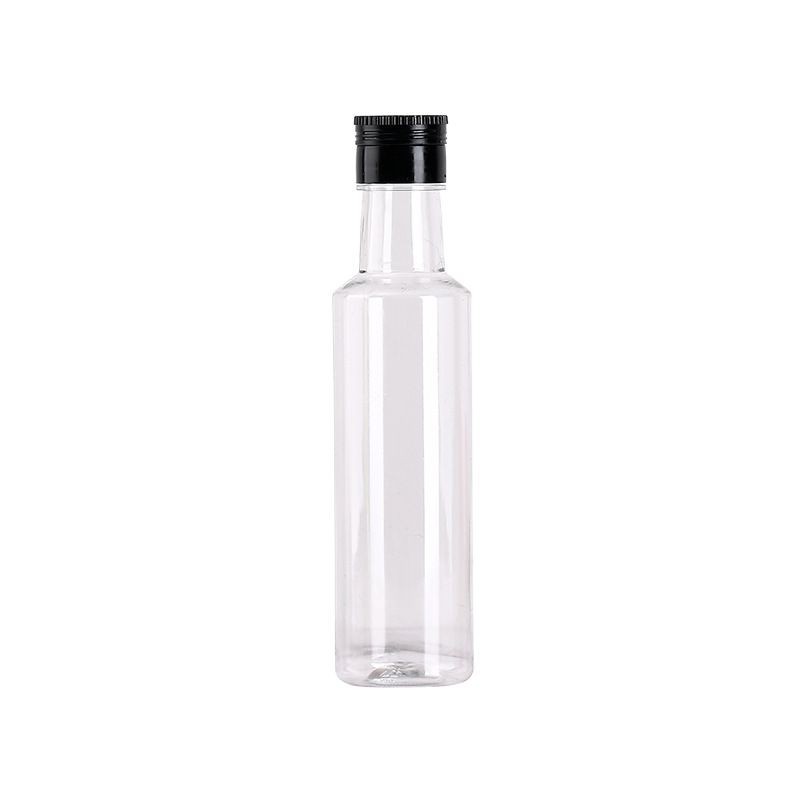 Thickened round custom plastic oil bottle camellia oil vinaigrette white wine health wine soy sauce vinegar seasoning bottle