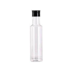 Thickened round custom plastic oil bottle camellia oil vinaigrette white wine health wine soy sauce vinegar seasoning bottle