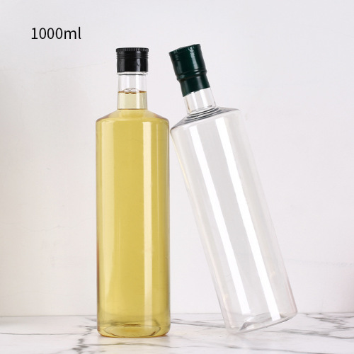 800ml edible oil plastic bottle syrup bottle sparkling wine bottle enzyme bottle concentrated juice packaging plastic bottle
