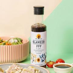 Soy sauce vinegar bottle 250ml seasoning vinaigrette bottle oil bottle plastic olive oil bottle round plastic sesame oil bottle