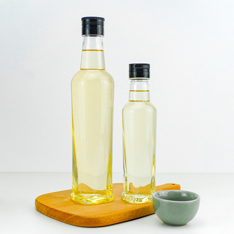 pet plastic bottle flax seed walnut oil sesame oil plastic peanut oil bottle walnut 500ml camellia oil bottle oil pot