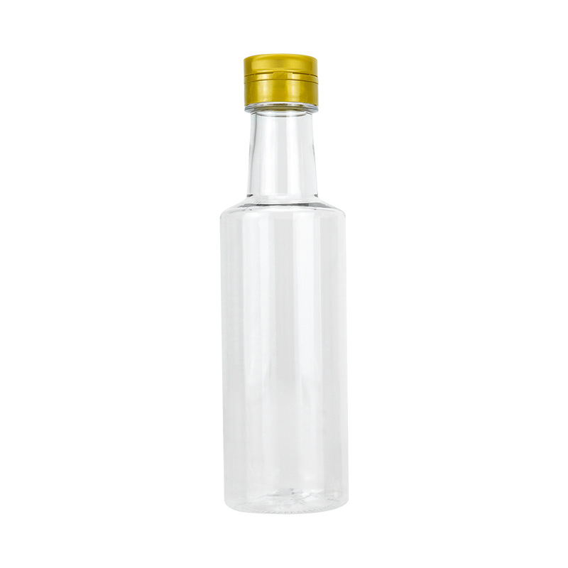 Soy sauce 285ml camellia oil bottle pet plastic bottle vinegar flaxseed walnut oil plastic peanut oil bottle wine bottle