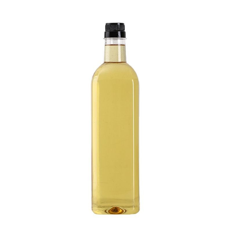 Manufacturer customized square thickened camellia oil bottle sealed anti-leakage plastic bottle transparent Pet packaging olive oil bottle