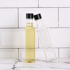 Food grade PET square plastic empty oil bottle wine pot camellia oil soy sauce vinegar olive oil bottle sauce bottle