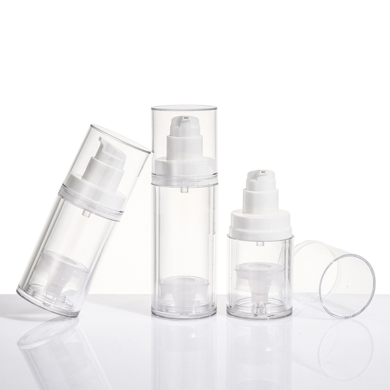 20/30/50 ml transparent vacuum bottle spray bottle foundation essence lotion cream cosmetics empty bottle