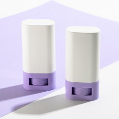 Manufacturers custom-produce PP flat deodorant bottles, antiperspirant deodorant cream packaging materials, rotating solid stick packaging
