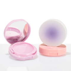 High-end portable makeup powder puff air cushion box foundation BB cream cosmetics empty box round powder box packaging material