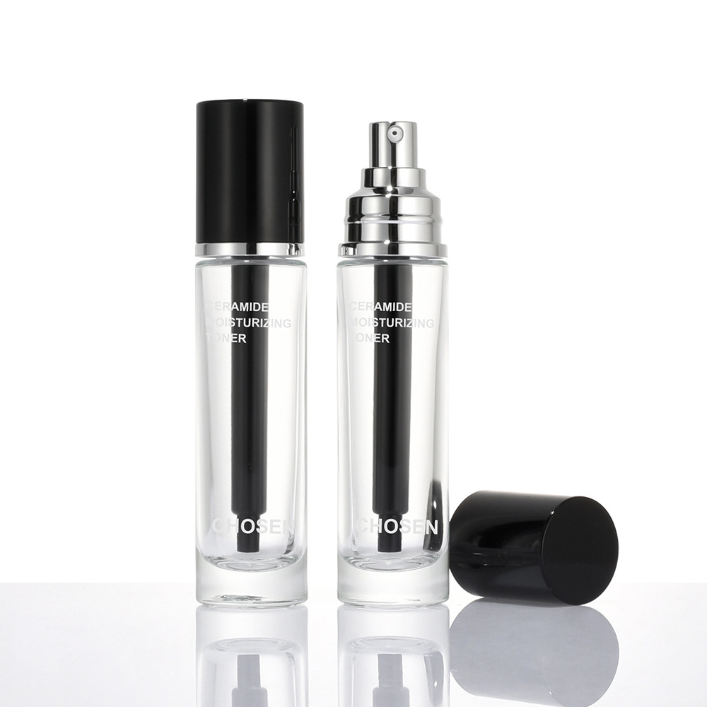40ml Glass Essence Pump Bottle