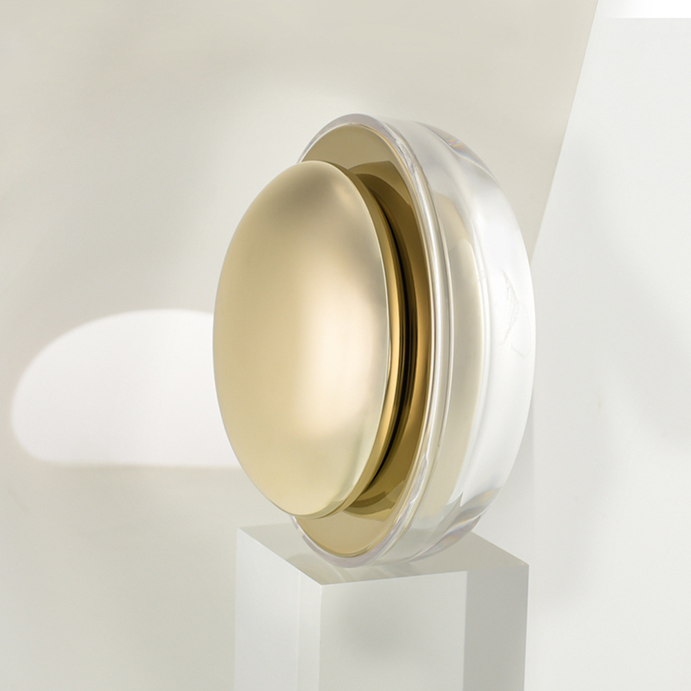 Gold 30g face cream bottle acrylic bottle eye cream cream bottle cosmetic packaging material high-end skin care product packaging