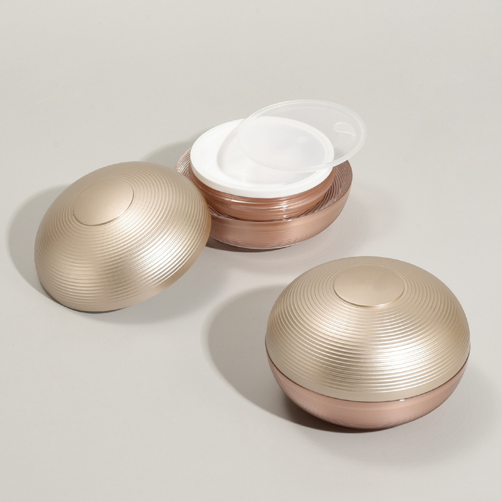 Customized high quality acrylic 30g/50g cream bottle cosmetic face cream jar plain cream lady cream eye cream bottle