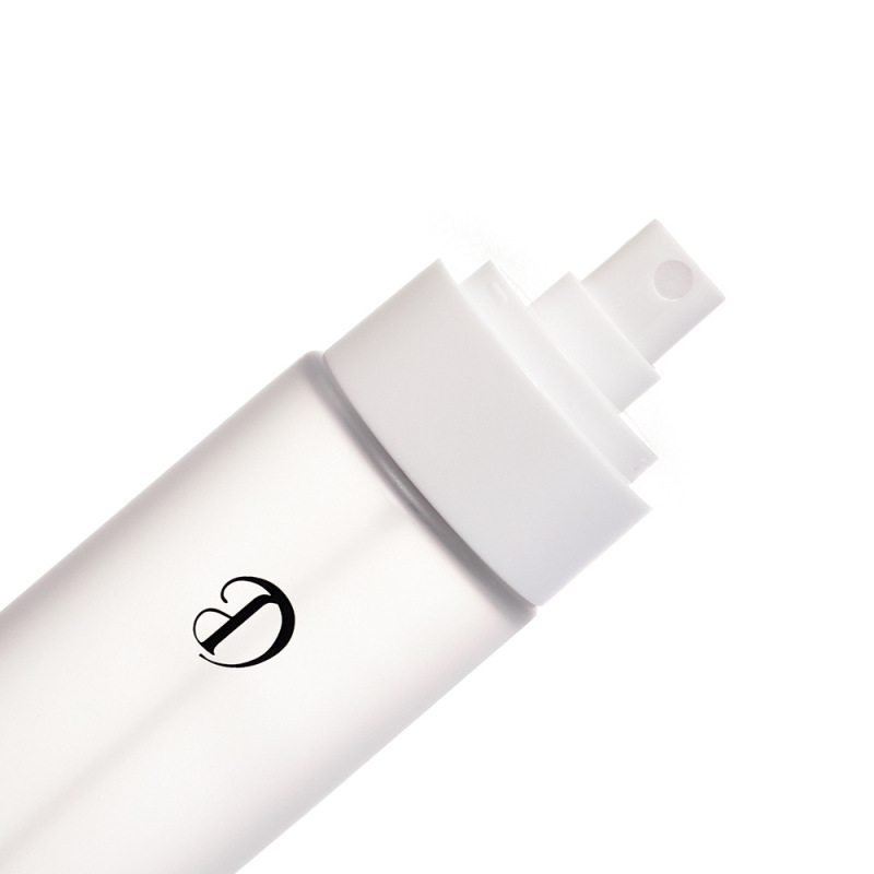 Thick wall cosmetic fine mist push bottle printed logo lotion essence facial spray plastic packaging bottle