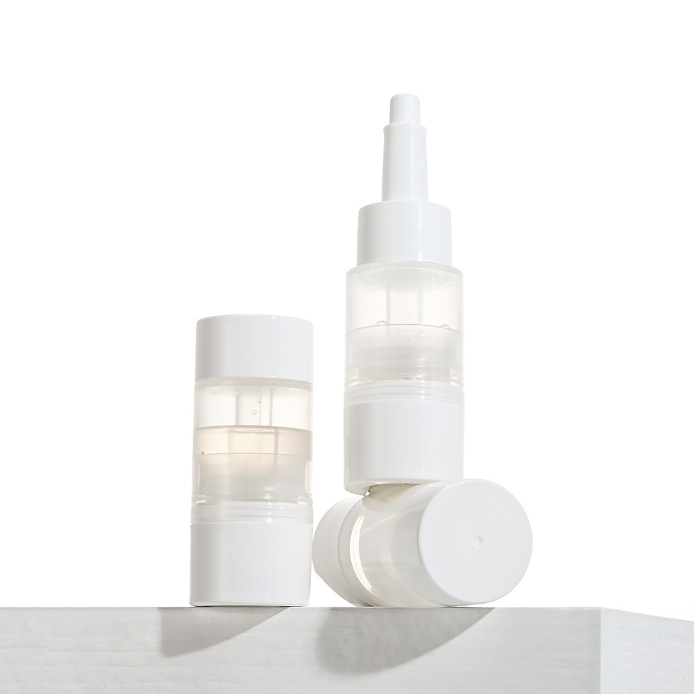 Manufacturers customize cosmetic packaging press vacuum gouache mixing bottle freeze-dried powder essence bottle cosmetics sub-bottle