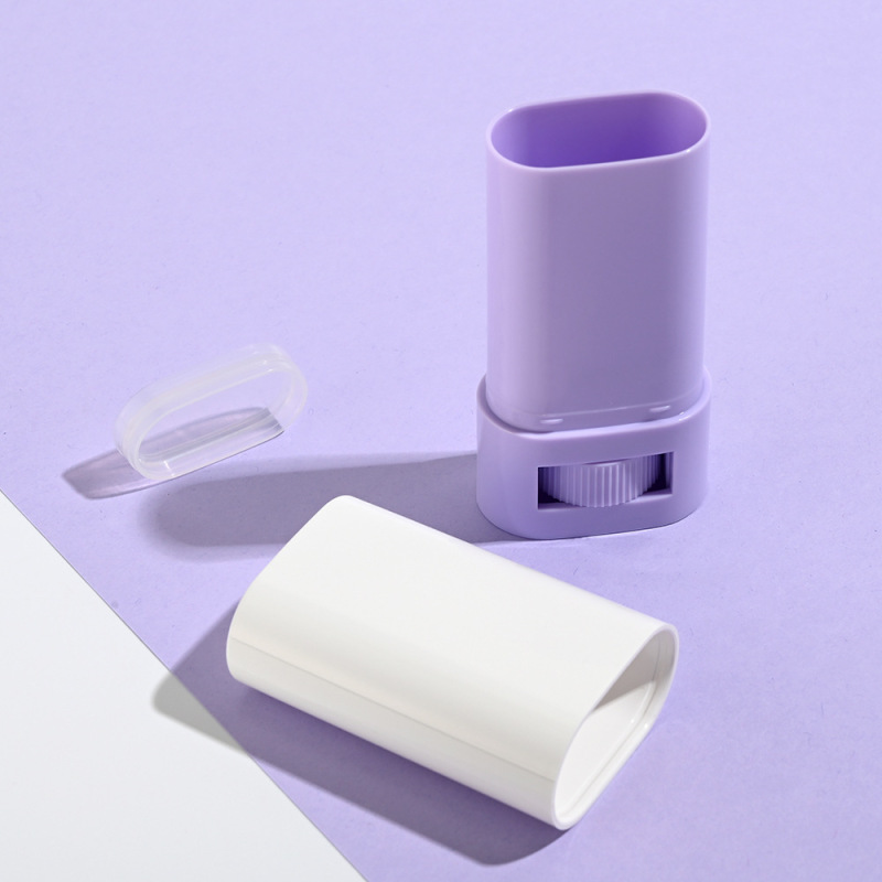 Manufacturers custom-produce PP flat deodorant bottles, antiperspirant deodorant cream packaging materials, rotating solid stick packaging