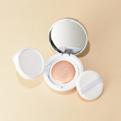 High-end air cushion flip empty box foundation box with mirror portable makeup honey foundation BB cream cosmetics packaging material