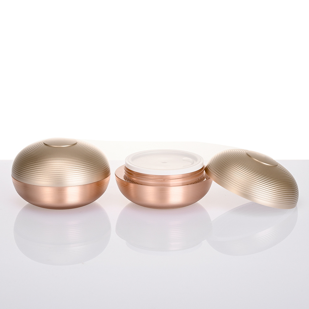 Customized high quality acrylic 30g/50g cream bottle cosmetic face cream jar plain cream lady cream eye cream bottle