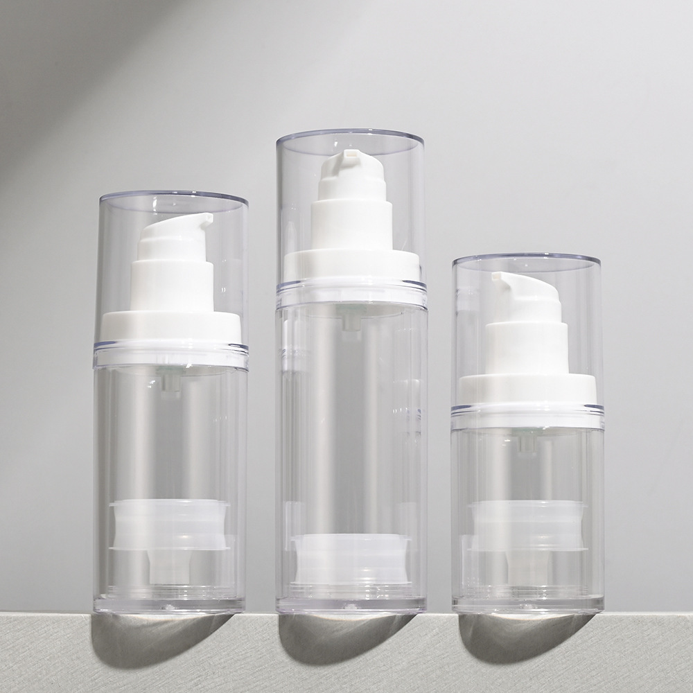 20/30/50 ml transparent vacuum bottle spray bottle foundation essence lotion cream cosmetics empty bottle