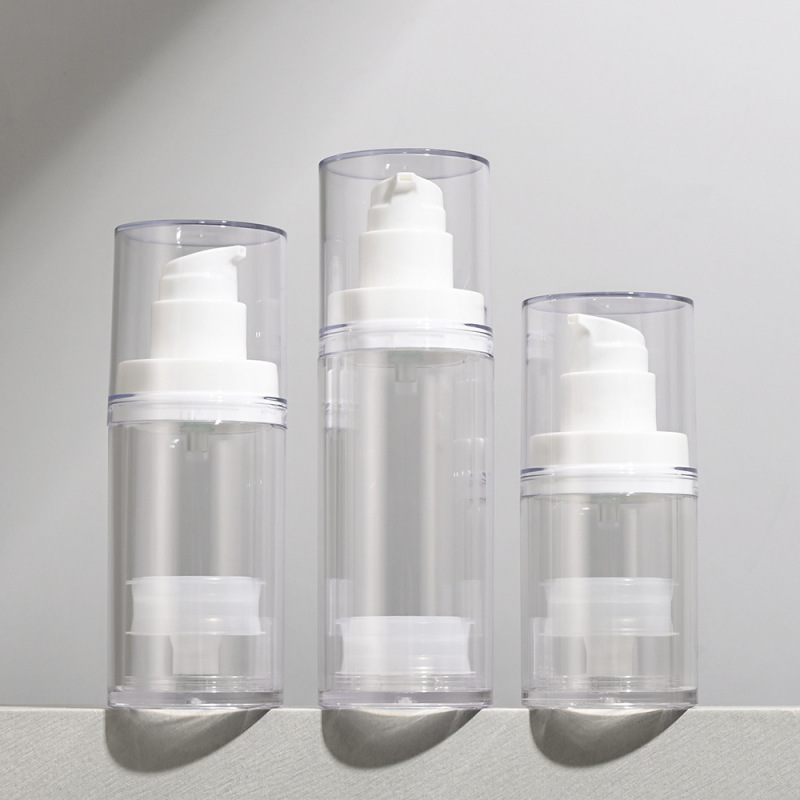 20/30/50 ml transparent vacuum bottle spray bottle foundation essence lotion cream cosmetics empty bottle