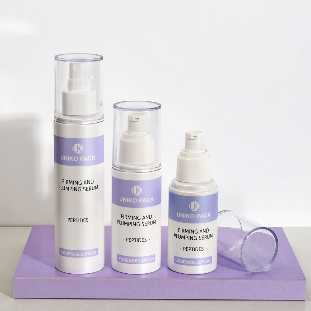 Custom PET cosmetic packaging bottle skin care bottle fine spray bottle lotion press bottle plastic sub-bottle