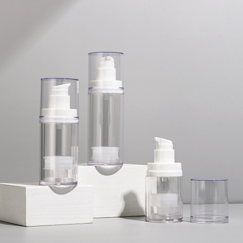20/30/50 ml transparent vacuum bottle spray bottle foundation essence lotion cream cosmetics empty bottle