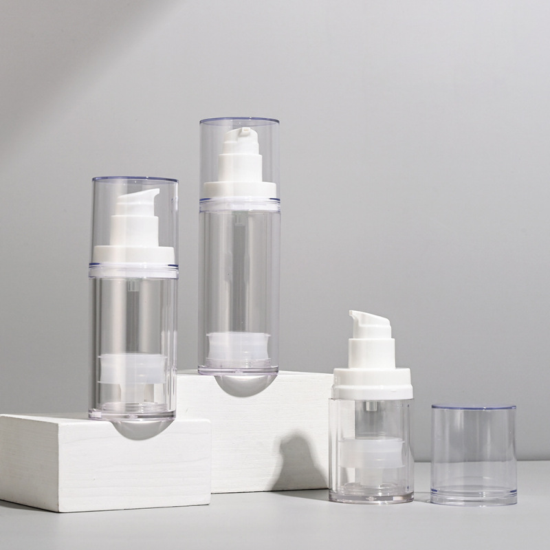 20/30/50 ml transparent vacuum bottle spray bottle foundation essence lotion cream cosmetics empty bottle