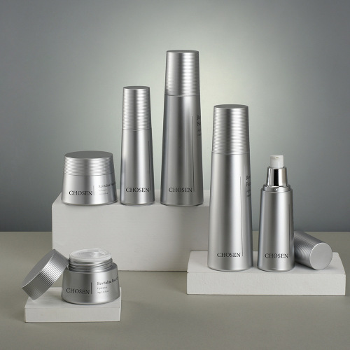 Manufacturers customized ABS conical bottle cream jar press lotion bottle cosmetic plastic bottle skin care bottle
