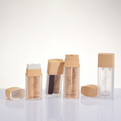 Skin care products empty packaging bottle cosmetic packaging material single double mouth discharge double tube bottle essence liquid vacuum bottle