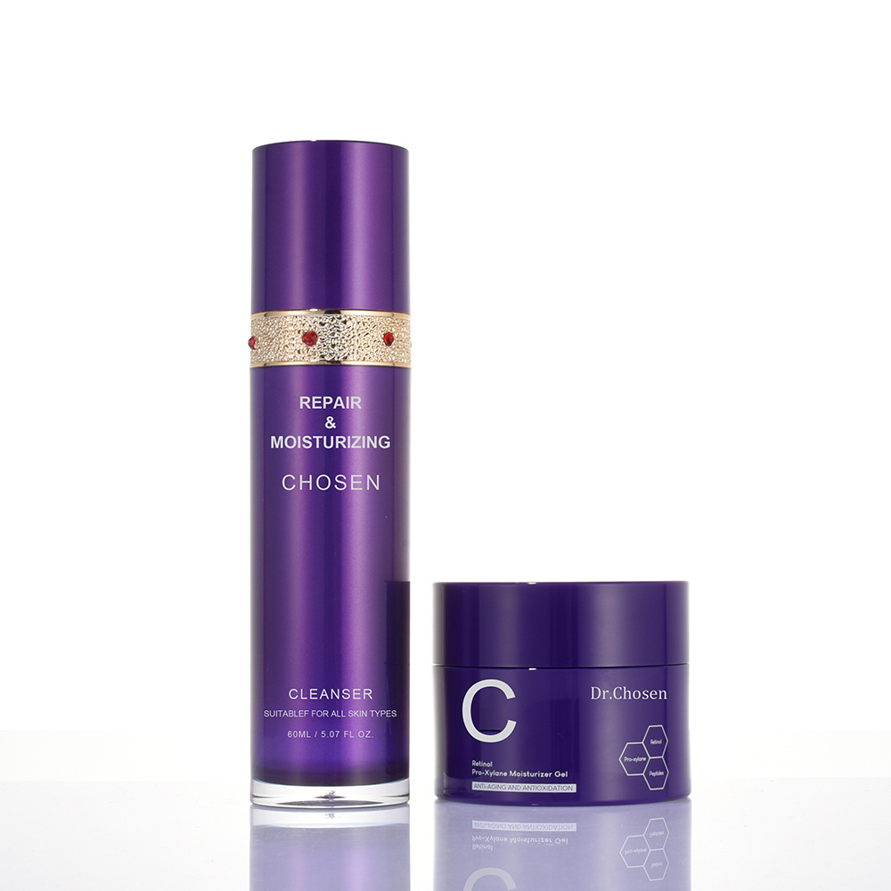 Skin care product packaging material cosmetic lotion essence plastic packaging bottle container 50g vacuum cream jar