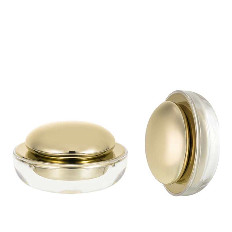 Gold 30g face cream bottle acrylic bottle eye cream cream bottle cosmetic packaging material high-end skin care product packaging