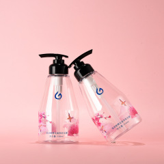 300ml 10oz Clear Cone PET Plastic Pump Bottle