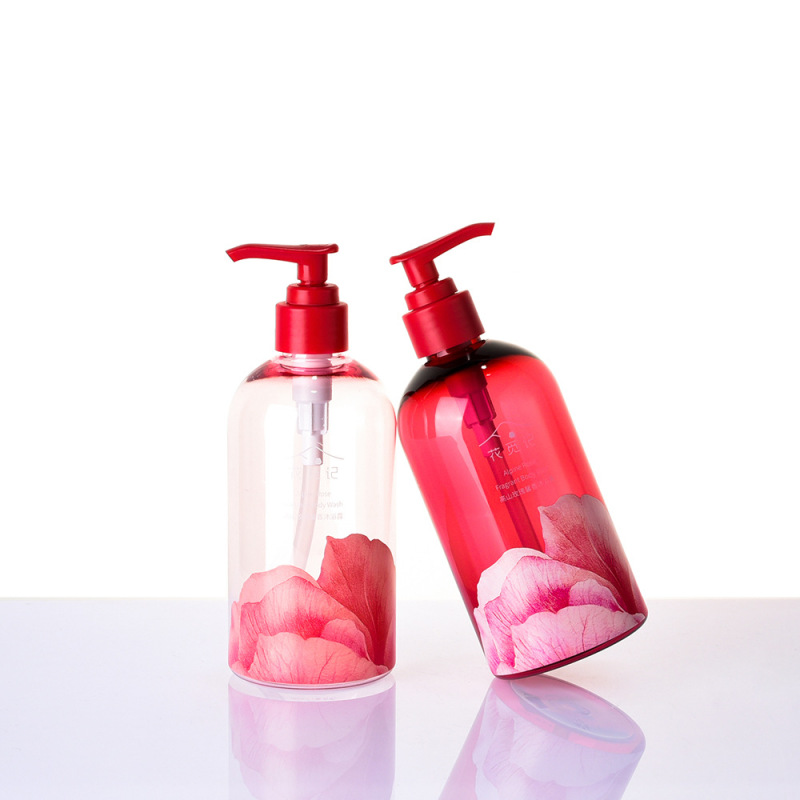 300ml Plastic Boston Round Pump Bottle - 100ml Glass Lotion Pump Bottle