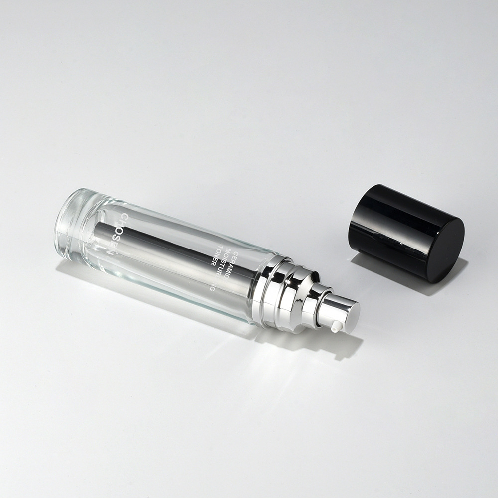 40ml Glass Essence Pump Bottle