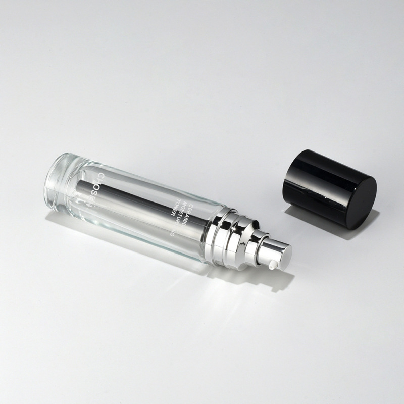 40ml Glass Essence Pump Bottle