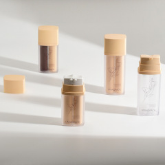 Skin care products empty packaging bottle cosmetic packaging material single double mouth discharge double tube bottle essence liquid vacuum bottle
