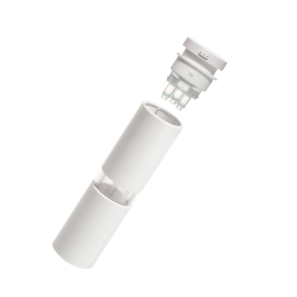 Customized cosmetic packaging material three-tube essence bottle skin care product packaging bottle three-in-one face cream press vacuum bottle