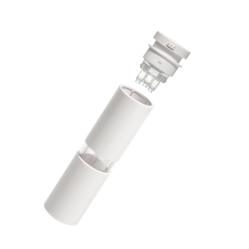 Customized cosmetic packaging material three-tube essence bottle skin care product packaging bottle three-in-one face cream press vacuum bottle