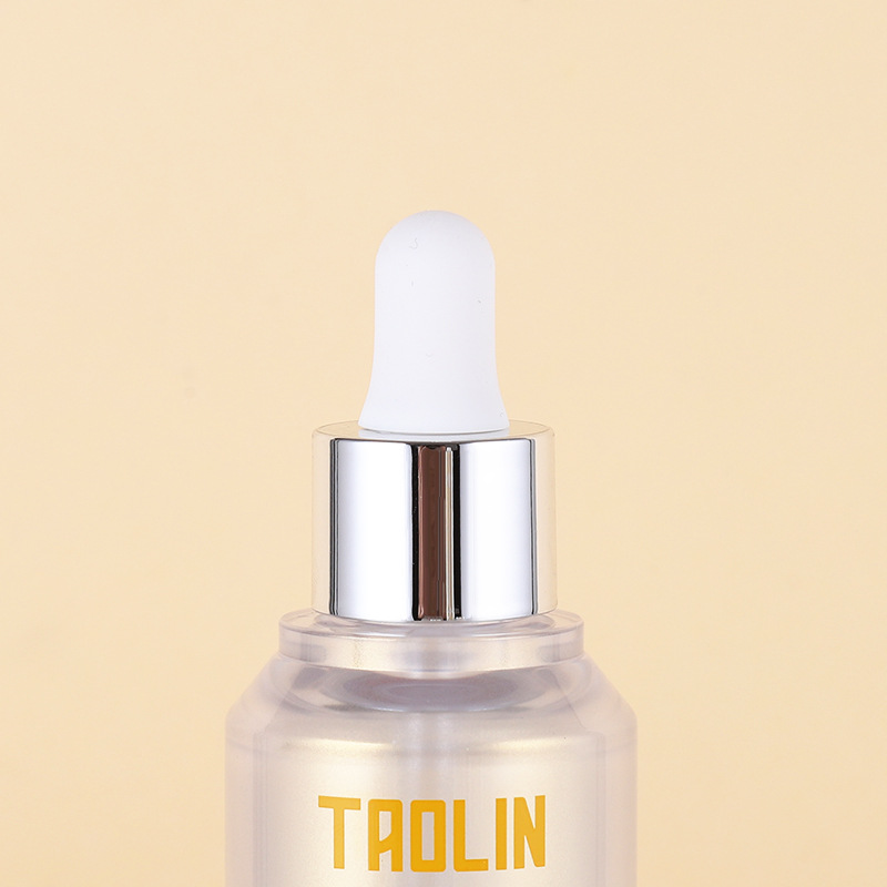 Manufacturer light luxury transparent PETG thick wall skin care packaging material packaging dropper cream essence lotion cosmetic bottle