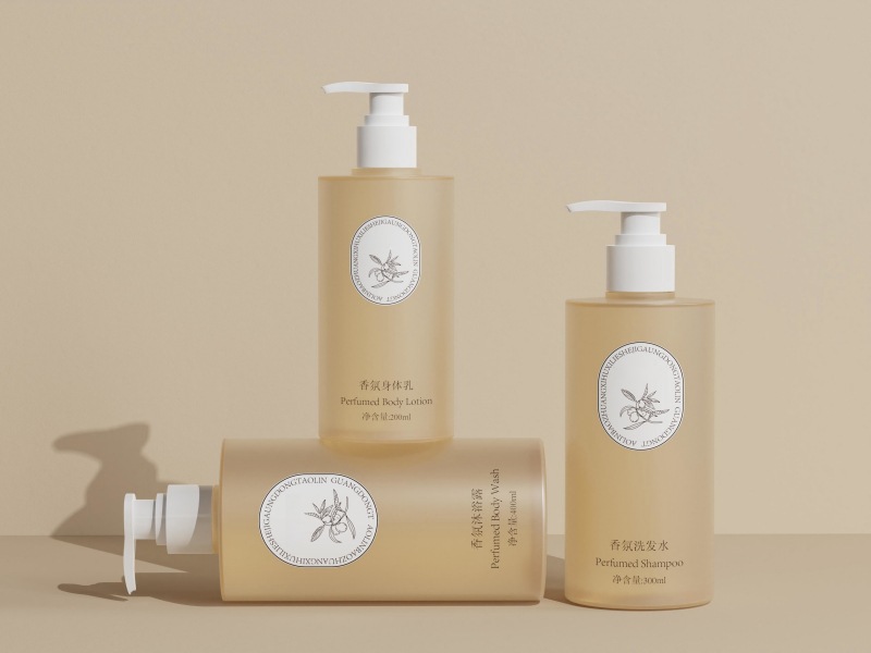 Manufacturer 200ml lotion bottle petg thick wall skin care packaging material high-grade press hotel bath oil lotion bottle