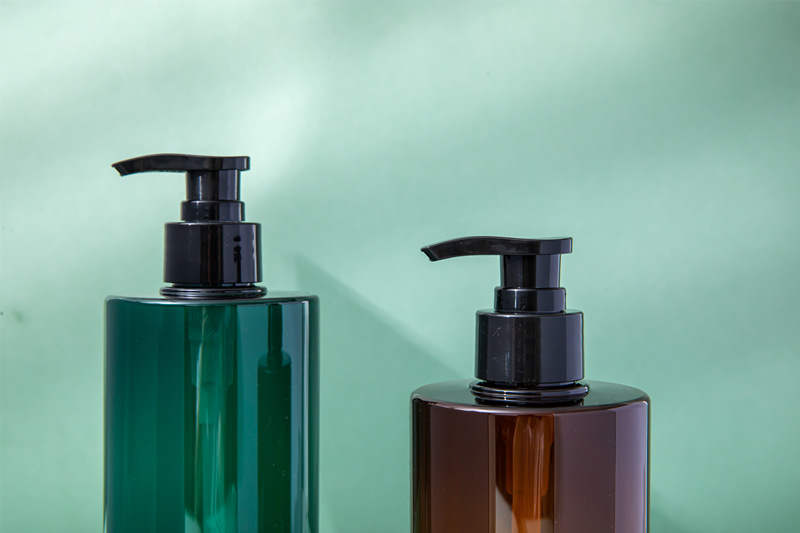 Hand sanitizer bottle Translucent plastic press wash packaging material high-end hotel hand sanitizer bottle