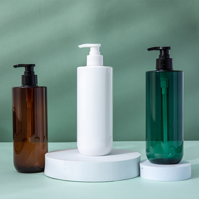 Hand sanitizer bottle Translucent plastic press wash packaging material high-end hotel hand sanitizer bottle