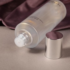 Lotion bottle transparent PETG thick wall oblique shoulder light luxury skin care product packaging material pure dew essence lotion bottle