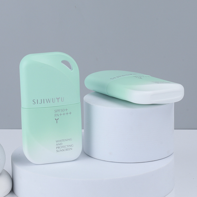 50ml sunscreen lotion bottle Creative extruded plastic cosmetic packaging travel portable isolation sunscreen lotion bottle