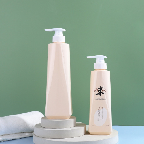Manufacturer 750ml shower gel bottle Creative press plastic special-shaped large capacity packaging shampoo shower gel bottle