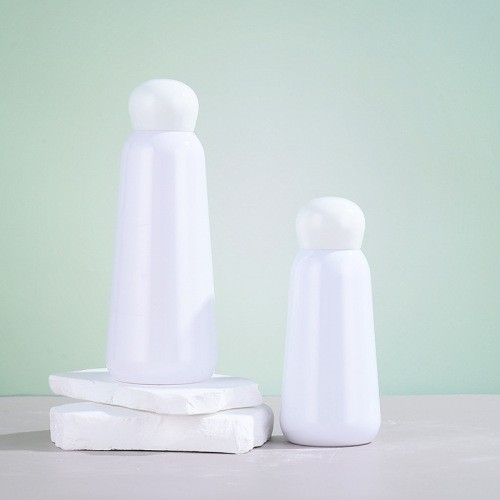 Manufacturer 500ml fragrance beads bottle white plastic round daily chemical packaging material laundry detergent fragrance beads bottle